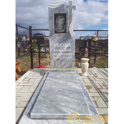 Памятник из мрамора стандарт 53 — ritualum.ru